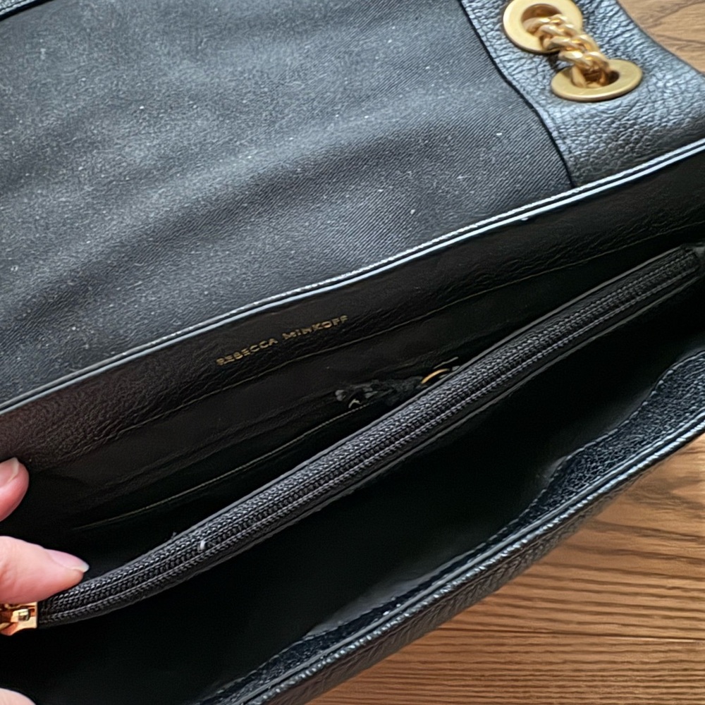 Rebecca Minkoff Leather Star-Studded Shoulder Bag - Picture 6 of 8